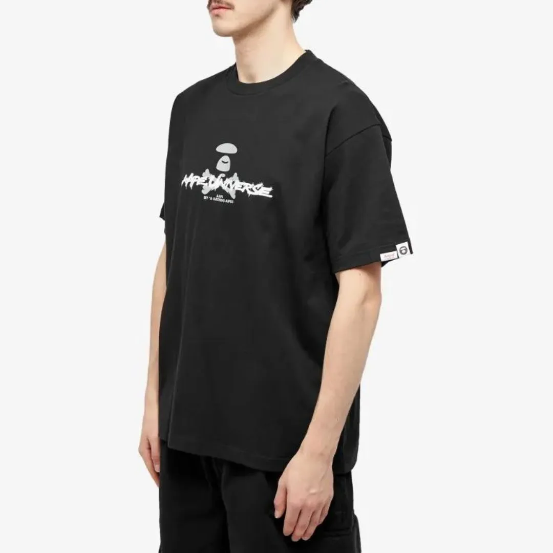 A BATHING APE  |Crew Neck Unisex Street Style Cotton Short Sleeves Oversized