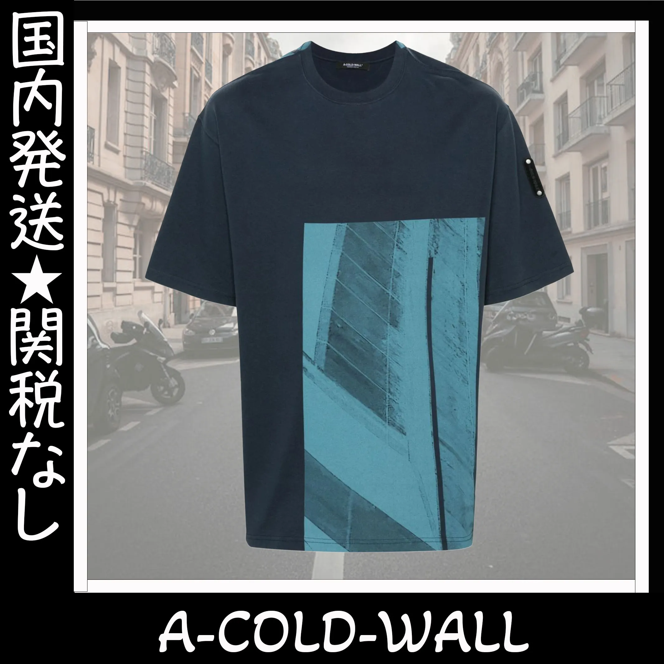 A-COLD-WALL  |Crew Neck Unisex Street Style U-Neck Cotton Short Sleeves