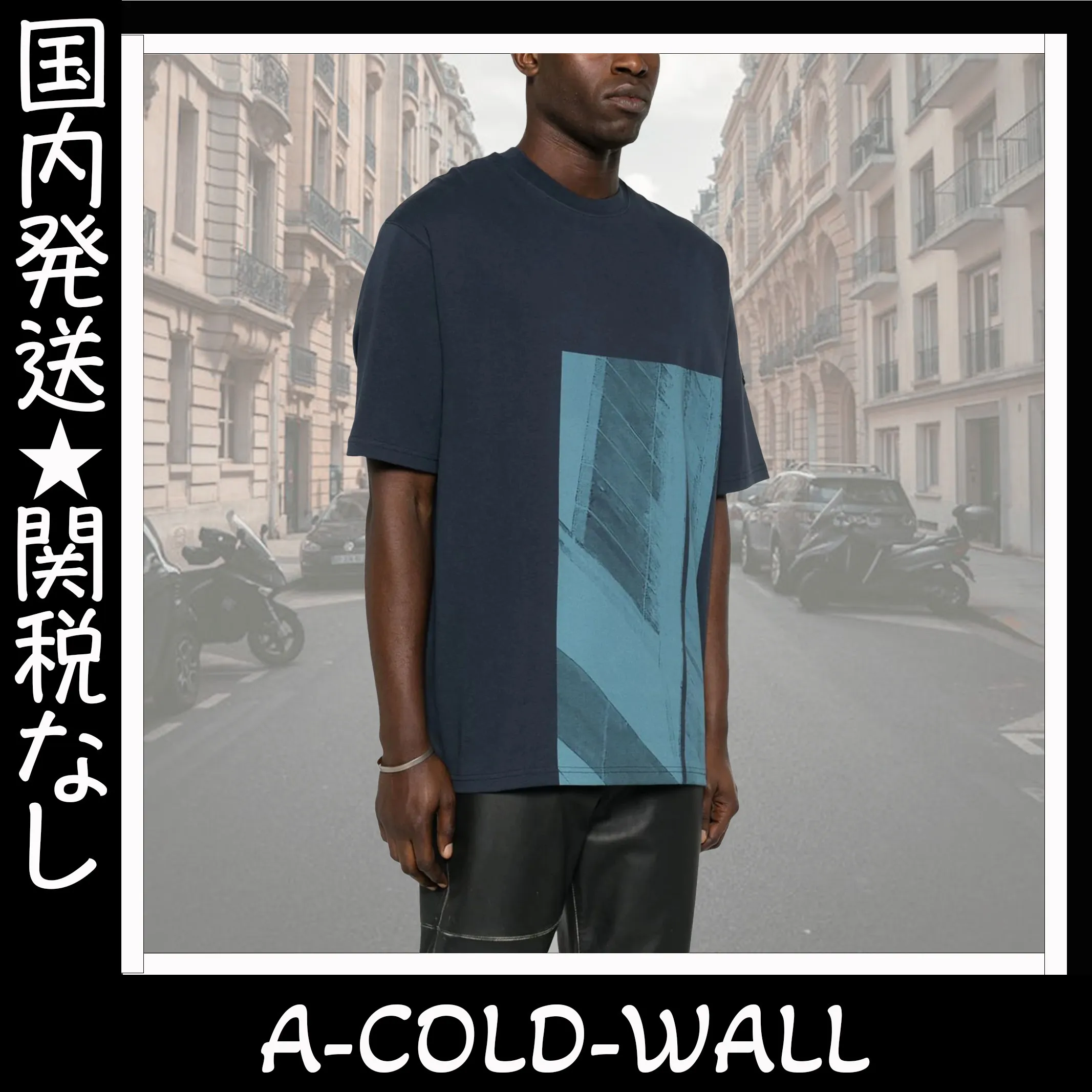 A-COLD-WALL  |Crew Neck Unisex Street Style U-Neck Cotton Short Sleeves