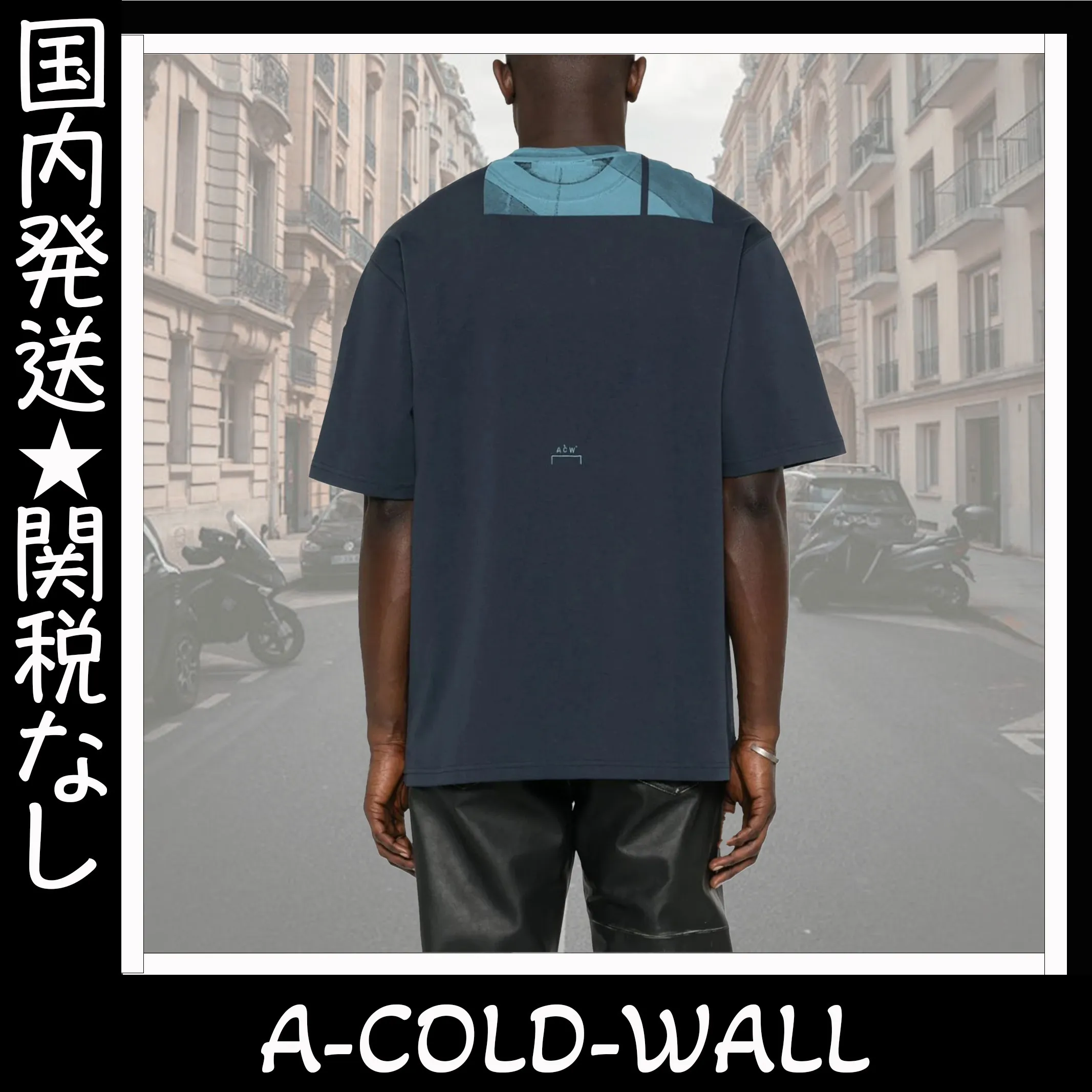 A-COLD-WALL  |Crew Neck Unisex Street Style U-Neck Cotton Short Sleeves