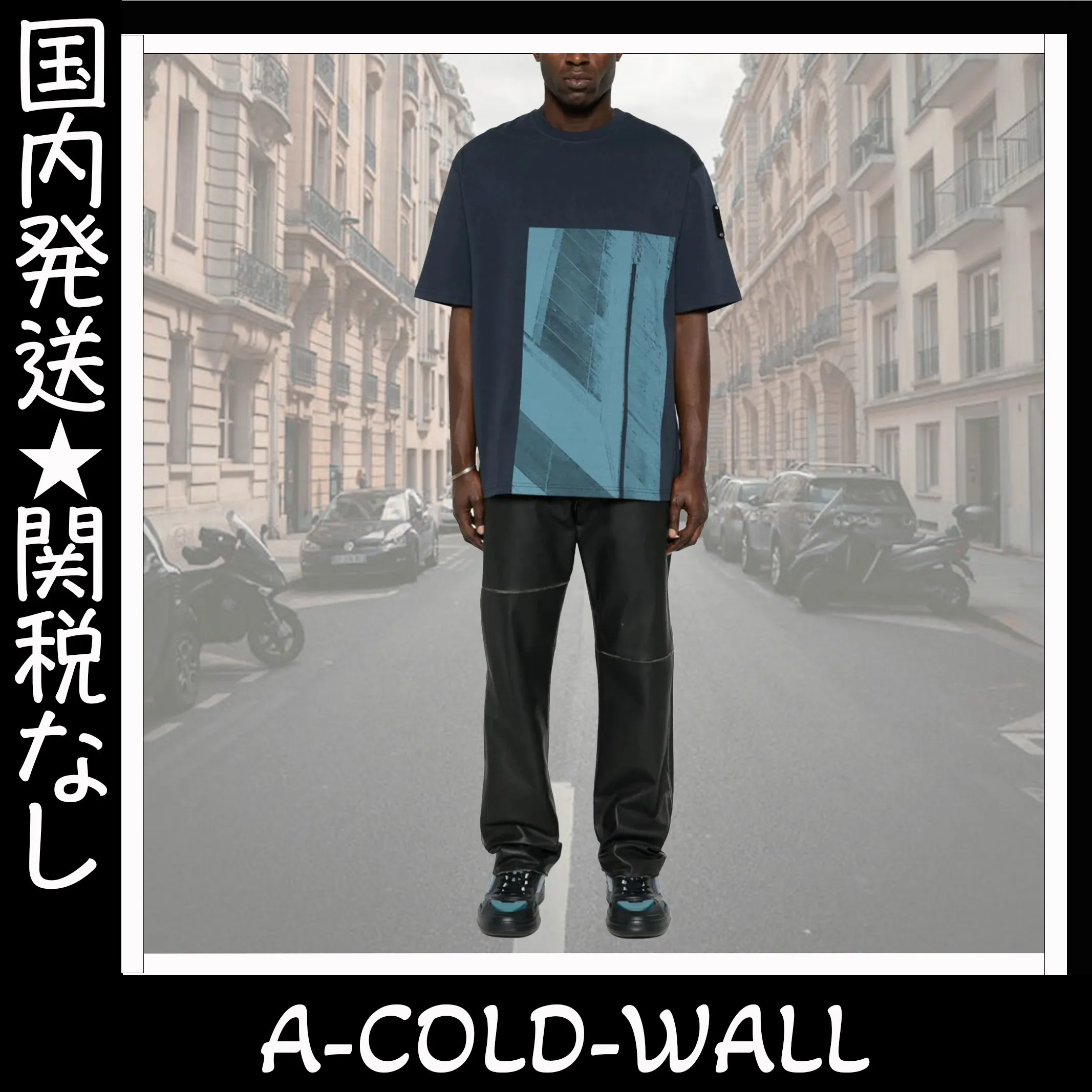 A-COLD-WALL  |Crew Neck Unisex Street Style U-Neck Cotton Short Sleeves