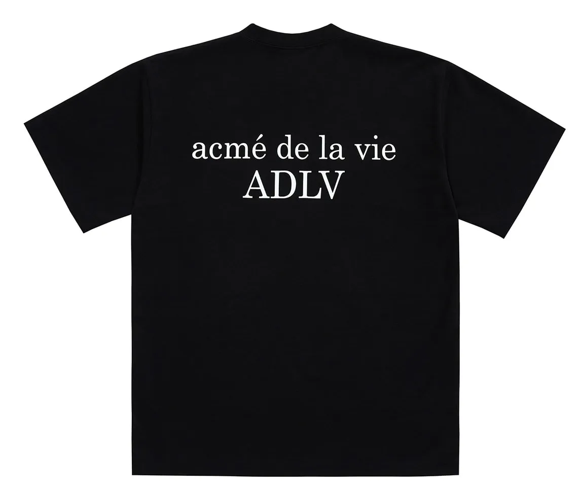 acme de la vie  |Crew Neck Unisex Street Style U-Neck Plain Cotton