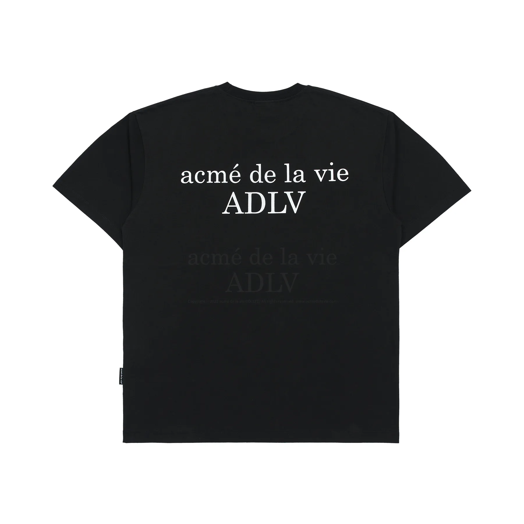 acme de la vie  |Unisex Street Style Plain Cotton Short Sleeves Oversized