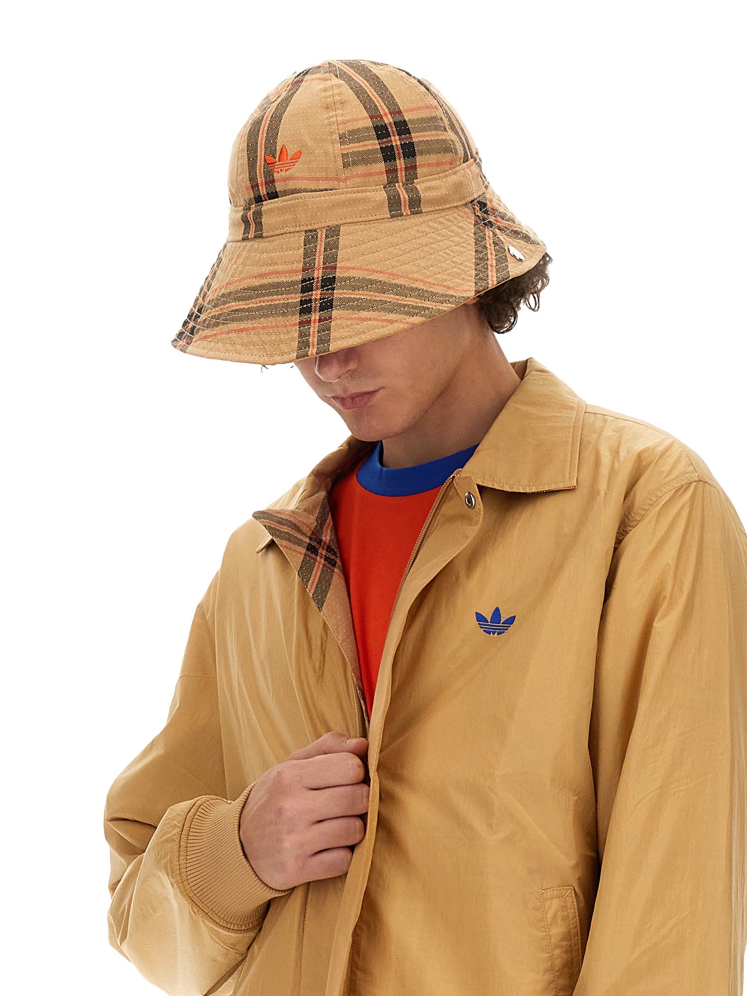 ADIDAS X WALES BONNER    BUCKET HAT WITH LOGO