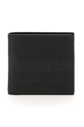 Alexander McQueen Logo Printed Bi-Fold Wallet