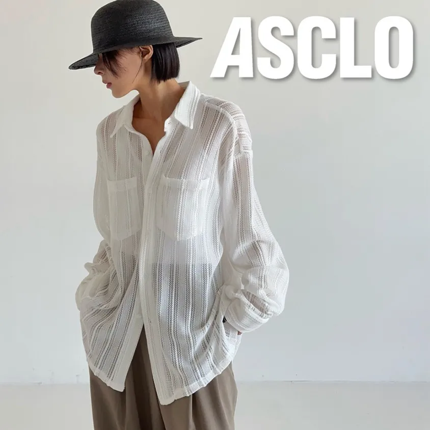 ASCLO  |Casual Style Unisex Street Style Long Sleeves Party Style