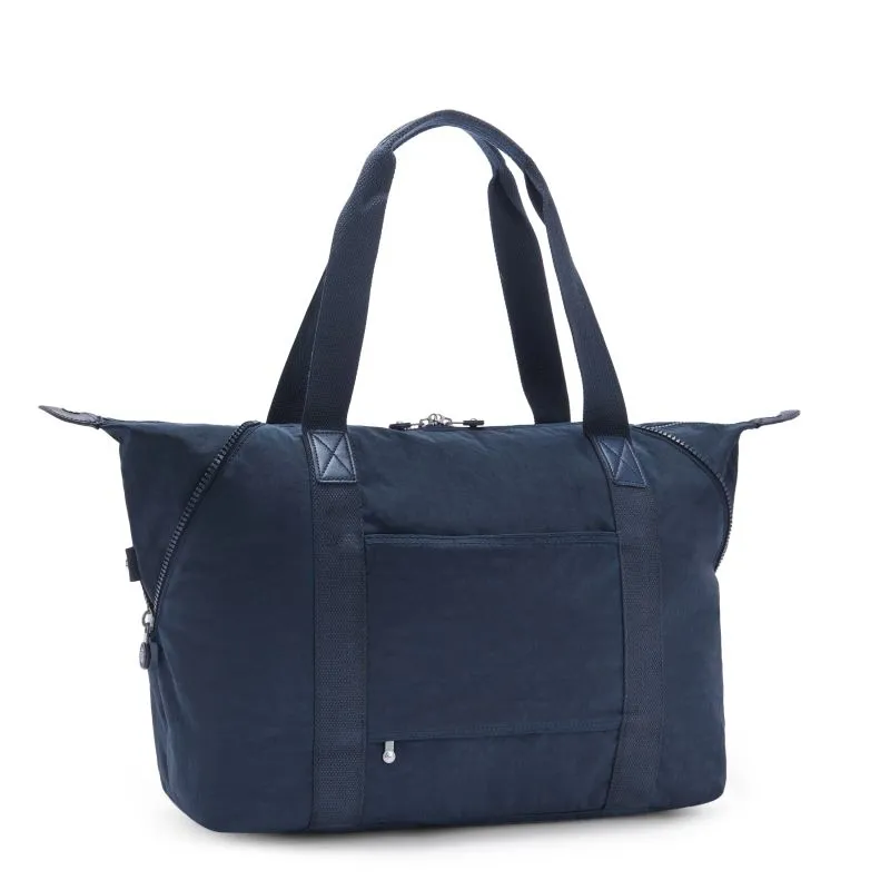 BORSA KIPLING ART M BLUE BLEU 2 MULTIUSO CON PASSANTE TROLLEY 58X32X20CM KPK1340596V1