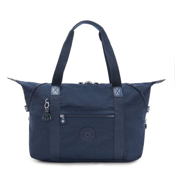 BORSA KIPLING ART M BLUE BLEU 2 MULTIUSO CON PASSANTE TROLLEY 58X32X20CM KPK1340596V1