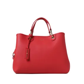 BORSA SHOPPER MEDIA MYEA Donna Fragola Cuoio