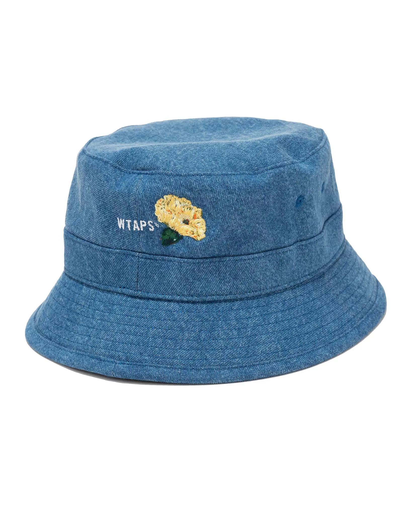 Bucket 01 / Hat / Cotton. Denim. Sign Indigo