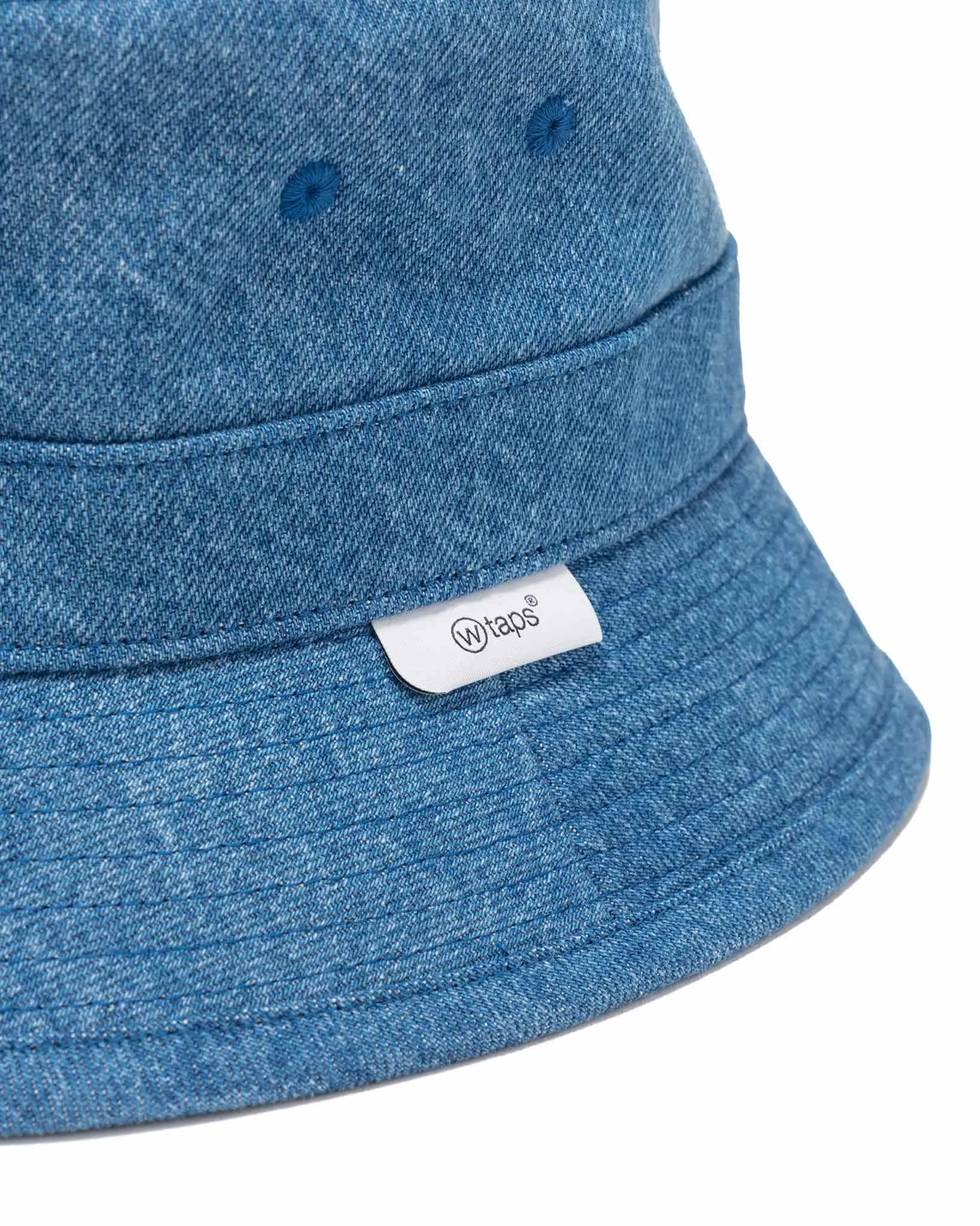 Bucket 01 / Hat / Cotton. Denim. Sign Indigo