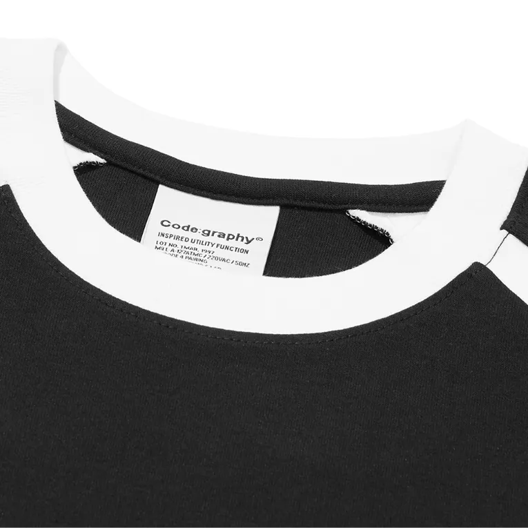 Code graphy  |Unisex Street Style Plain Cotton Oversized Logo T-Shirts