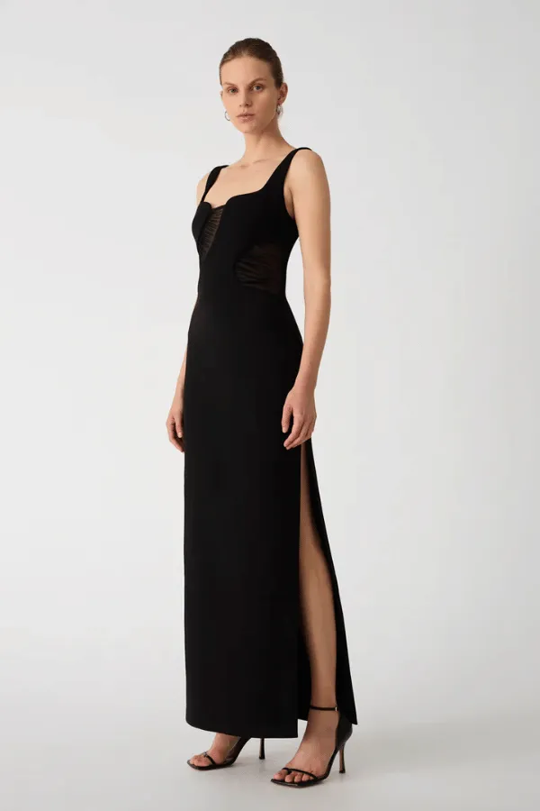 Daphne Maxi Dress Black