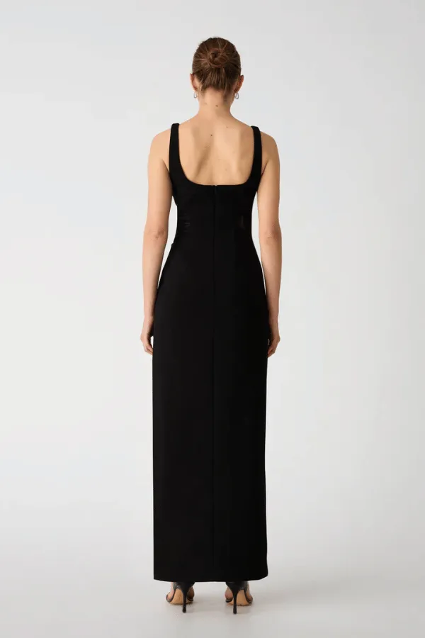 Daphne Maxi Dress Black