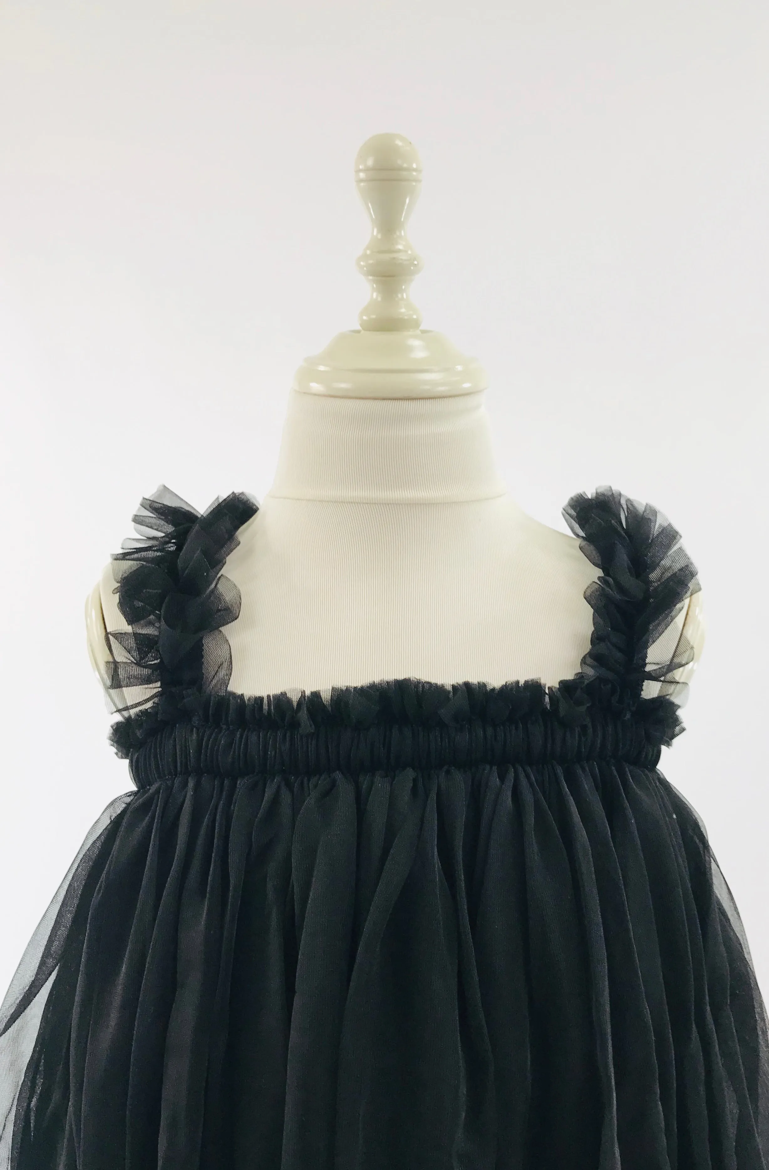 DOLLY 2 WAY TUTU DRESS BEACH COVER UP black