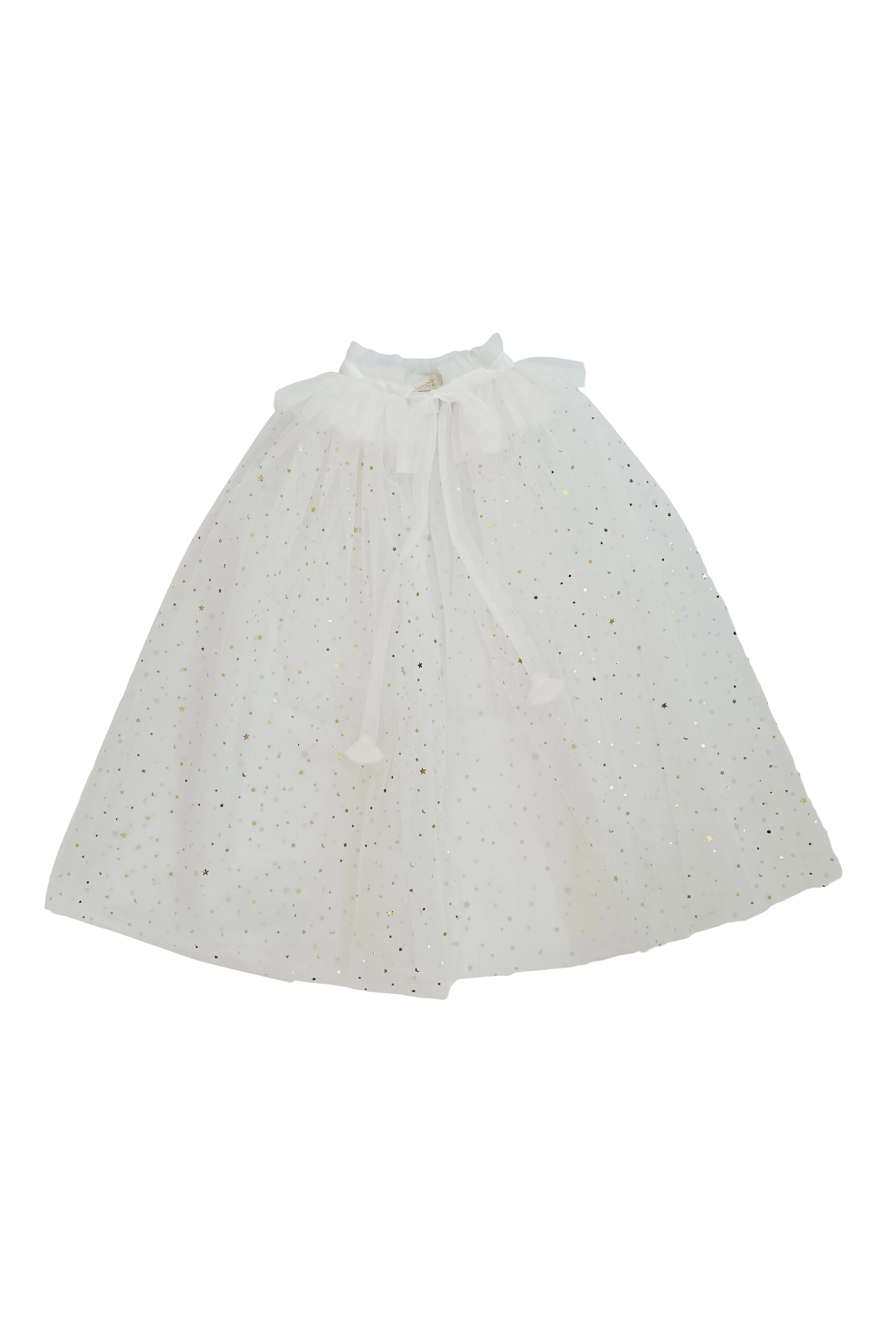 DOLLY STARS & MOON   TULLE CAPE white