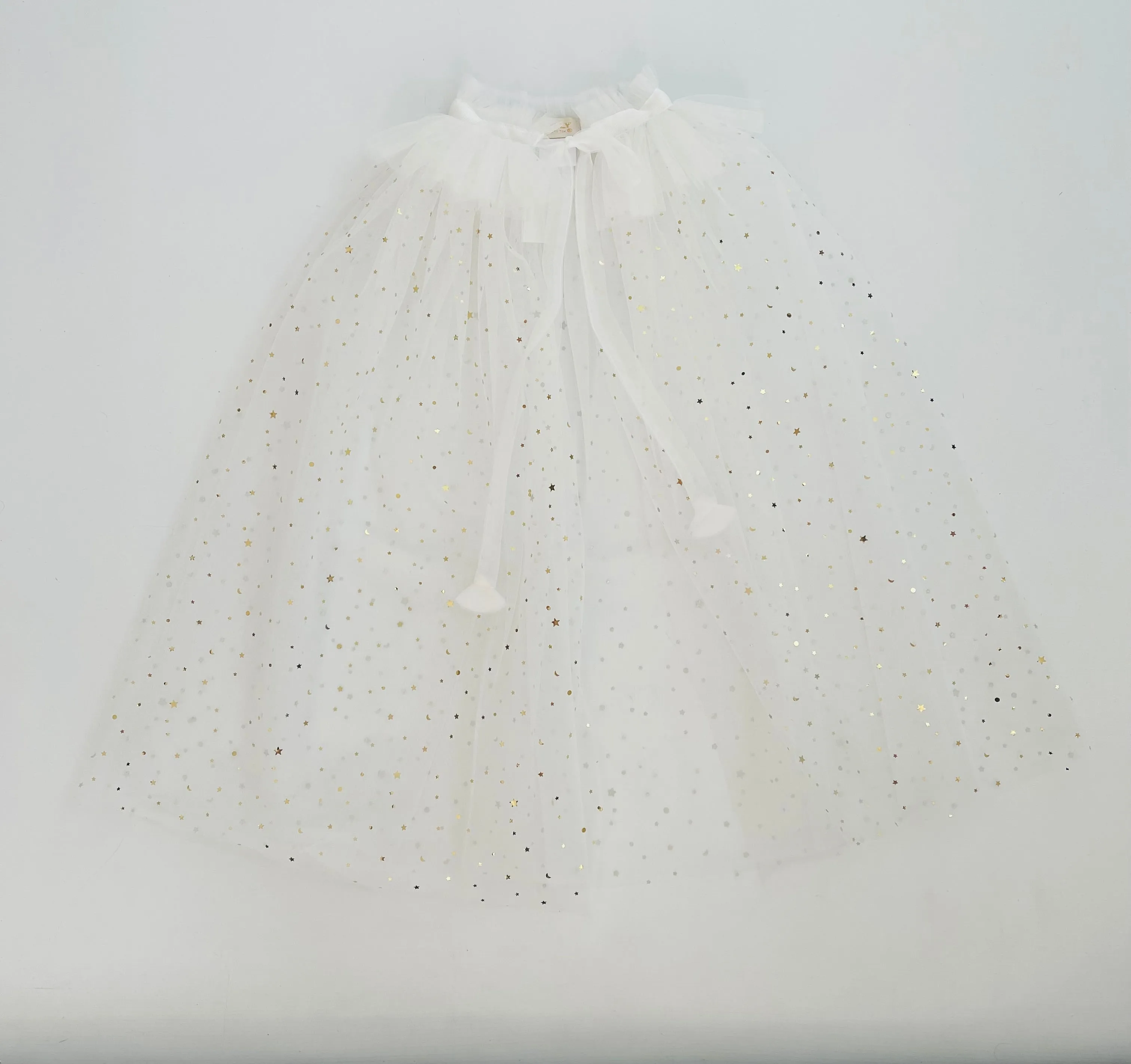 DOLLY STARS & MOON   TULLE CAPE white