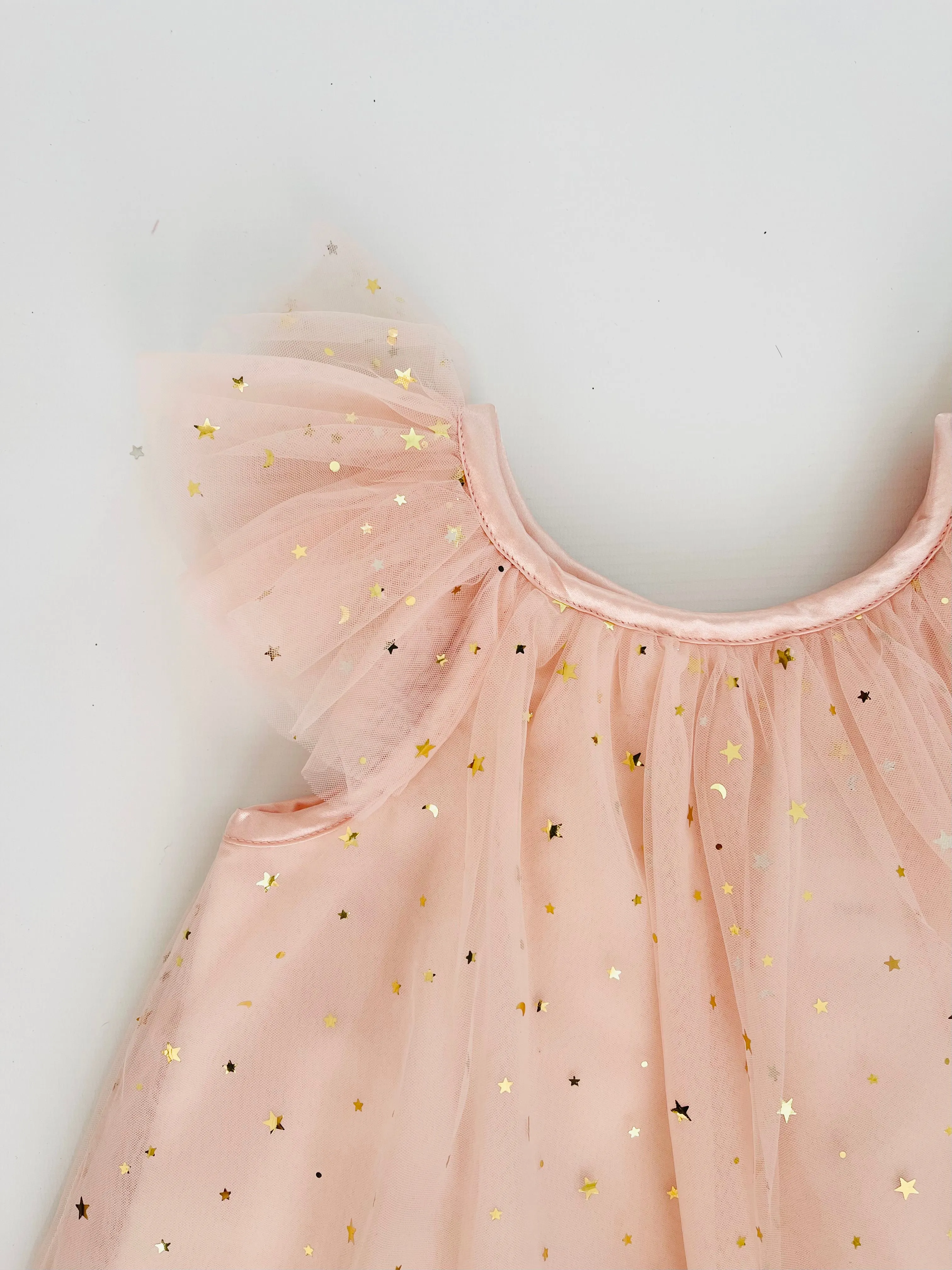 DOLLY STARS & MOON   TULLE FAIRY DRESS ballet pink