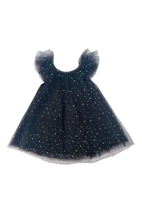 DOLLY STARS & MOON   TULLE FAIRY DRESS black