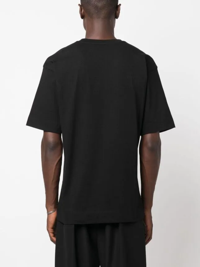 Dries Van Noten  |Street Style Plain Cotton Short Sleeves Oversized Designers