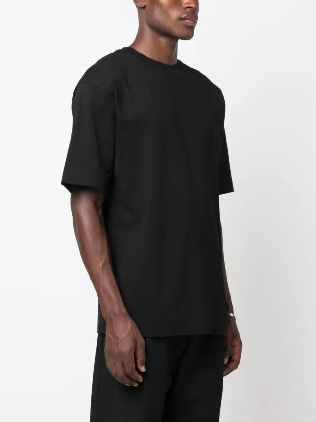 Dries Van Noten  |Street Style Plain Cotton Short Sleeves Oversized Designers