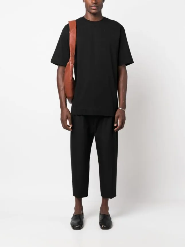 Dries Van Noten  |Street Style Plain Cotton Short Sleeves Oversized Designers