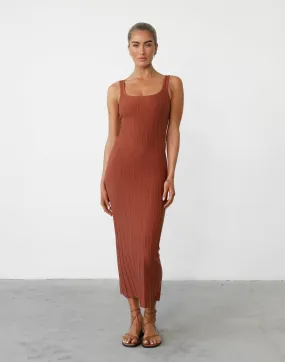 Ephemeral Maxi Dress (Clay)