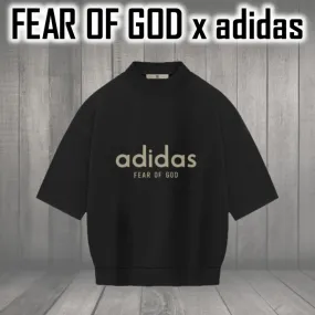 FEAR OF GOD  |Unisex Street Style Collaboration Cotton Oversized Logo