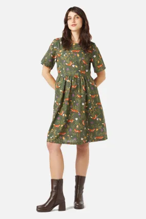 Fox Smock Dress