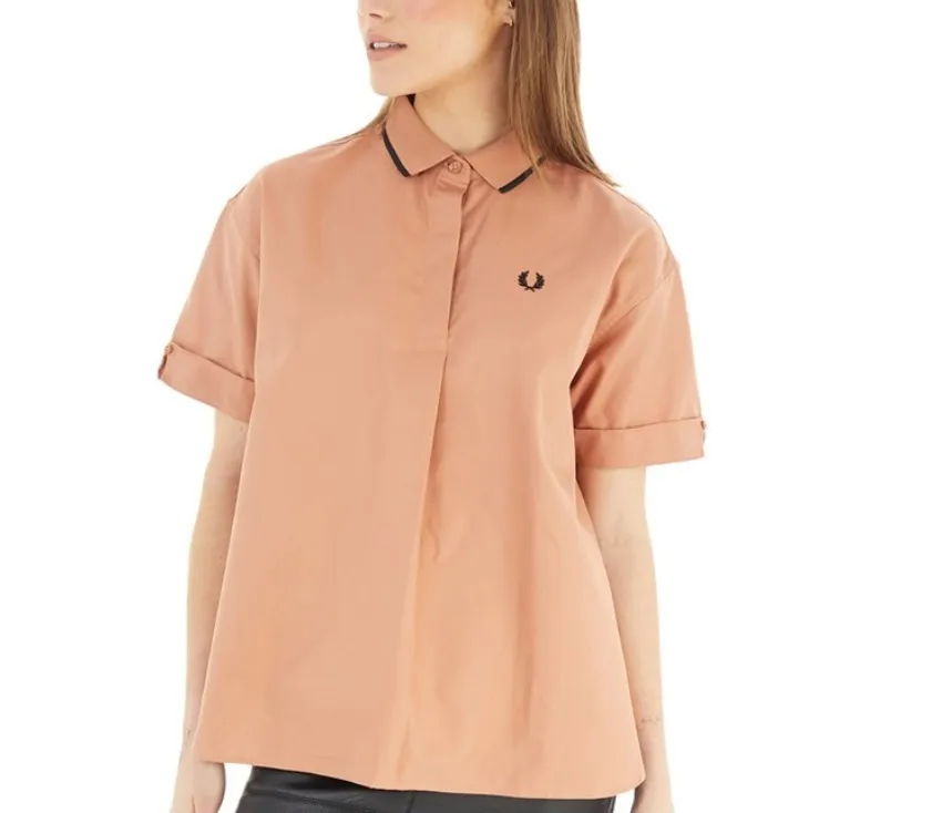 FRED PERRY  |Casual Style Street Style Plain Cotton Short Sleeves