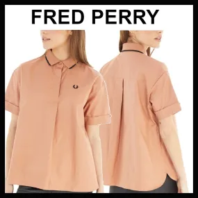 FRED PERRY  |Casual Style Street Style Plain Cotton Short Sleeves