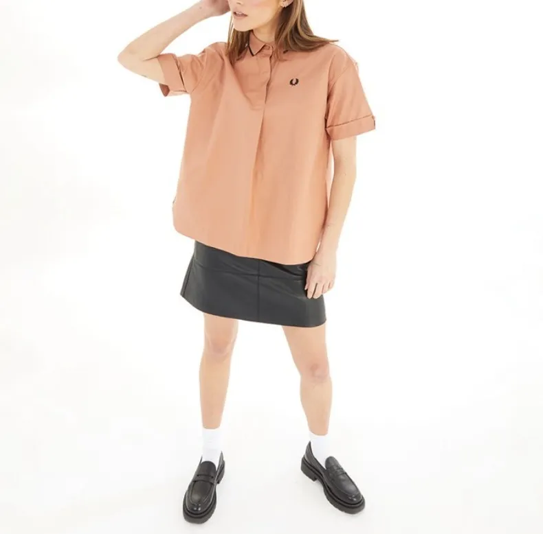 FRED PERRY  |Casual Style Street Style Plain Cotton Short Sleeves