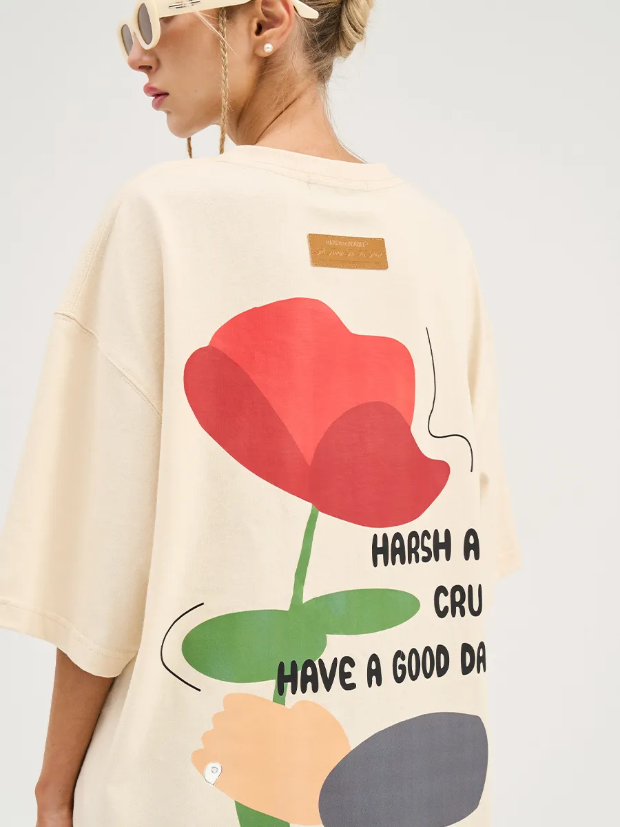 HARSH AND CRUEL  |Crew Neck Unisex Sweat Street Style Other Animal Patterns