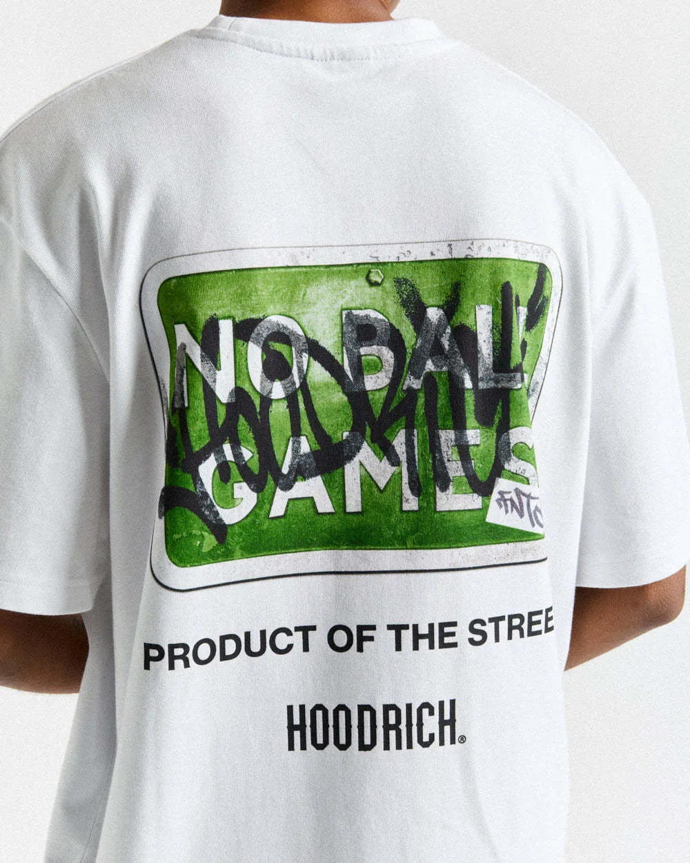 HOODRICH  |Street Style Cotton Short Sleeves Oversized Logo T-Shirts