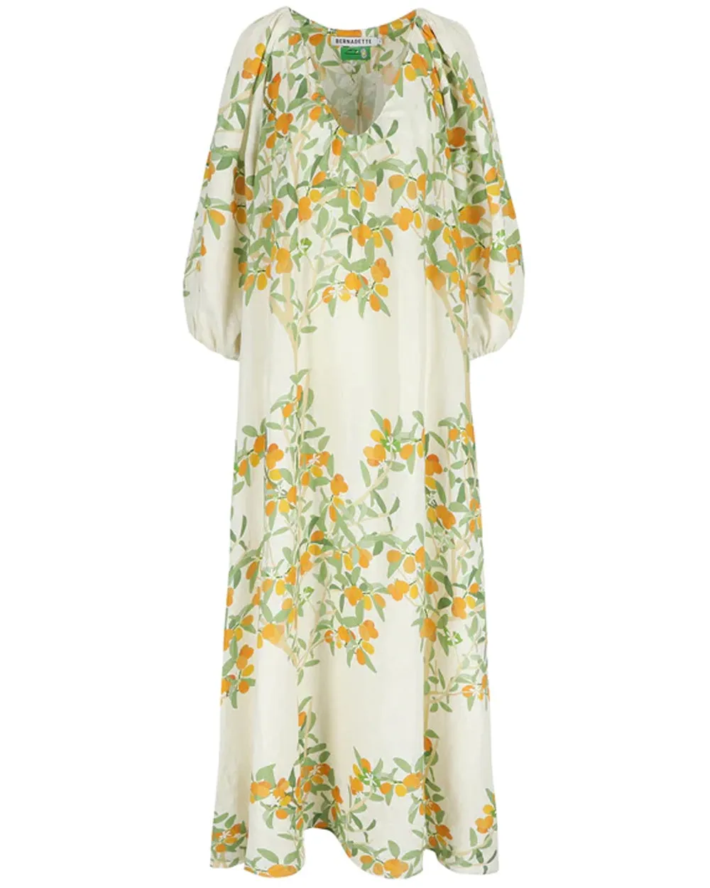 Ivory Kumquat Georgio Maxi Dress