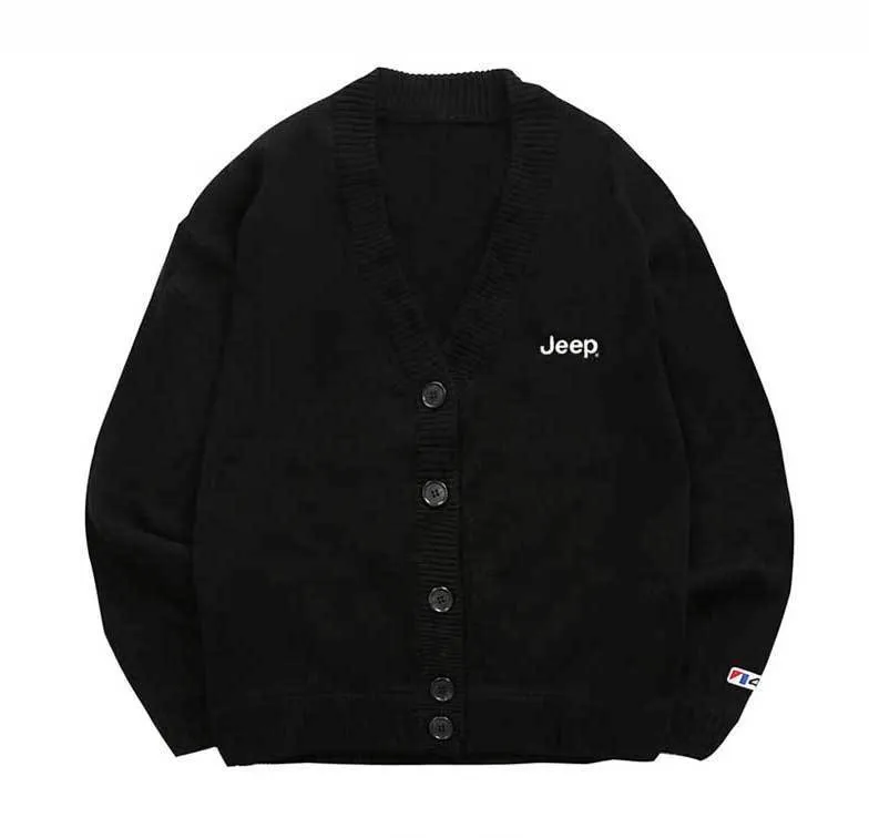 JEEP  |Oversized Logo Cardigans