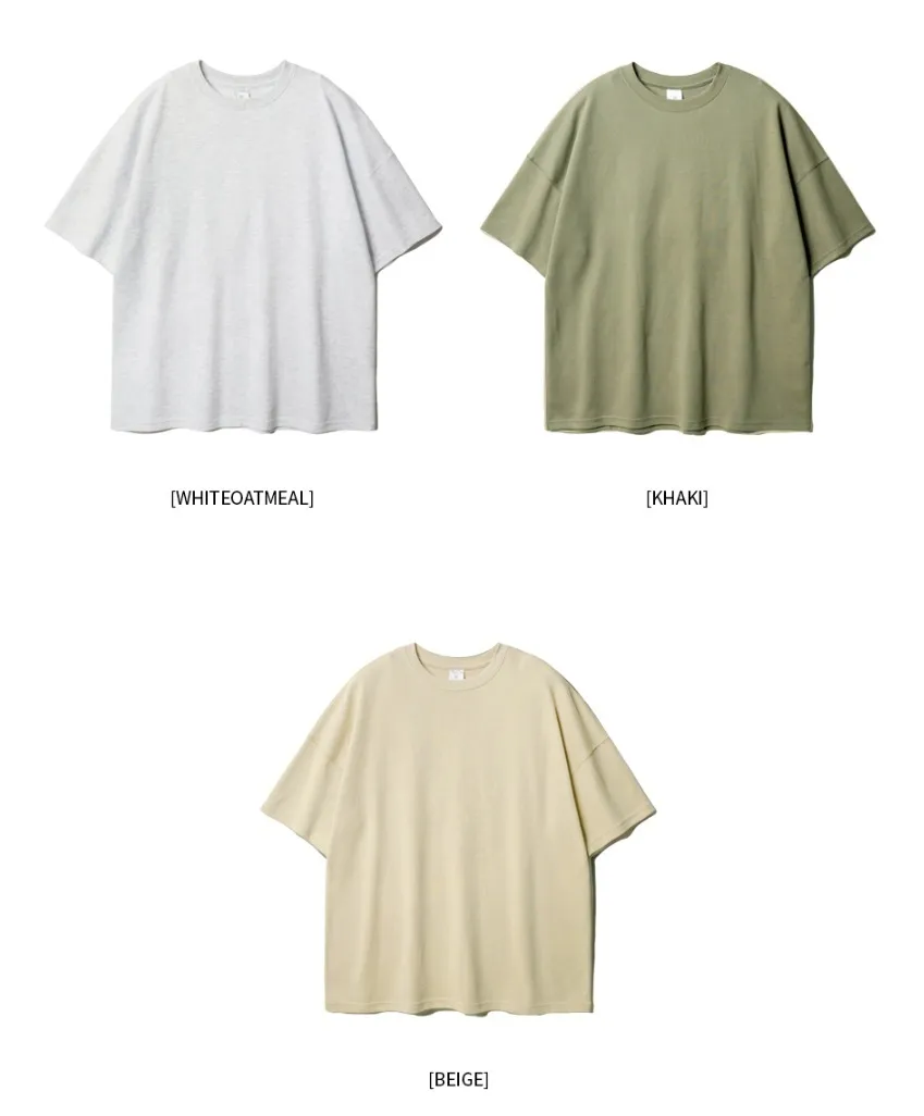 Jemut  |[JEMUT]★BRIGHT OVERFIT SHORT T-SHIRT