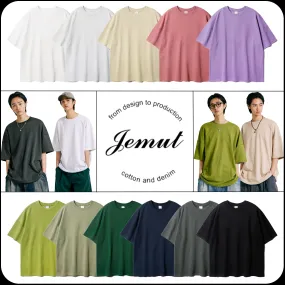 Jemut  |[JEMUT]★BRIGHT OVERFIT SHORT T-SHIRT