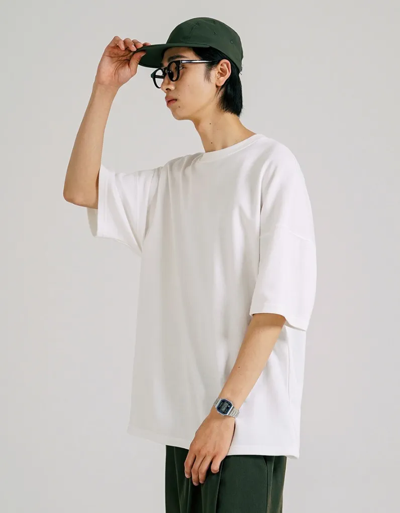 Jemut  |[JEMUT]★BRIGHT OVERFIT SHORT T-SHIRT