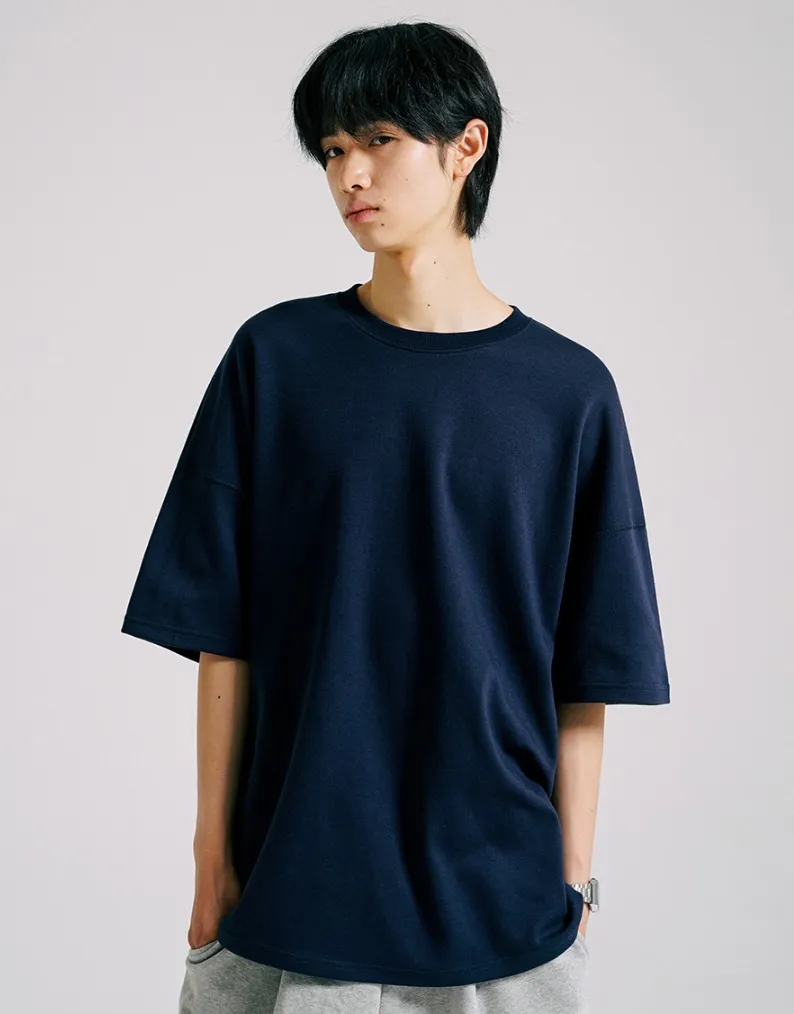 Jemut  |[JEMUT]★BRIGHT OVERFIT SHORT T-SHIRT