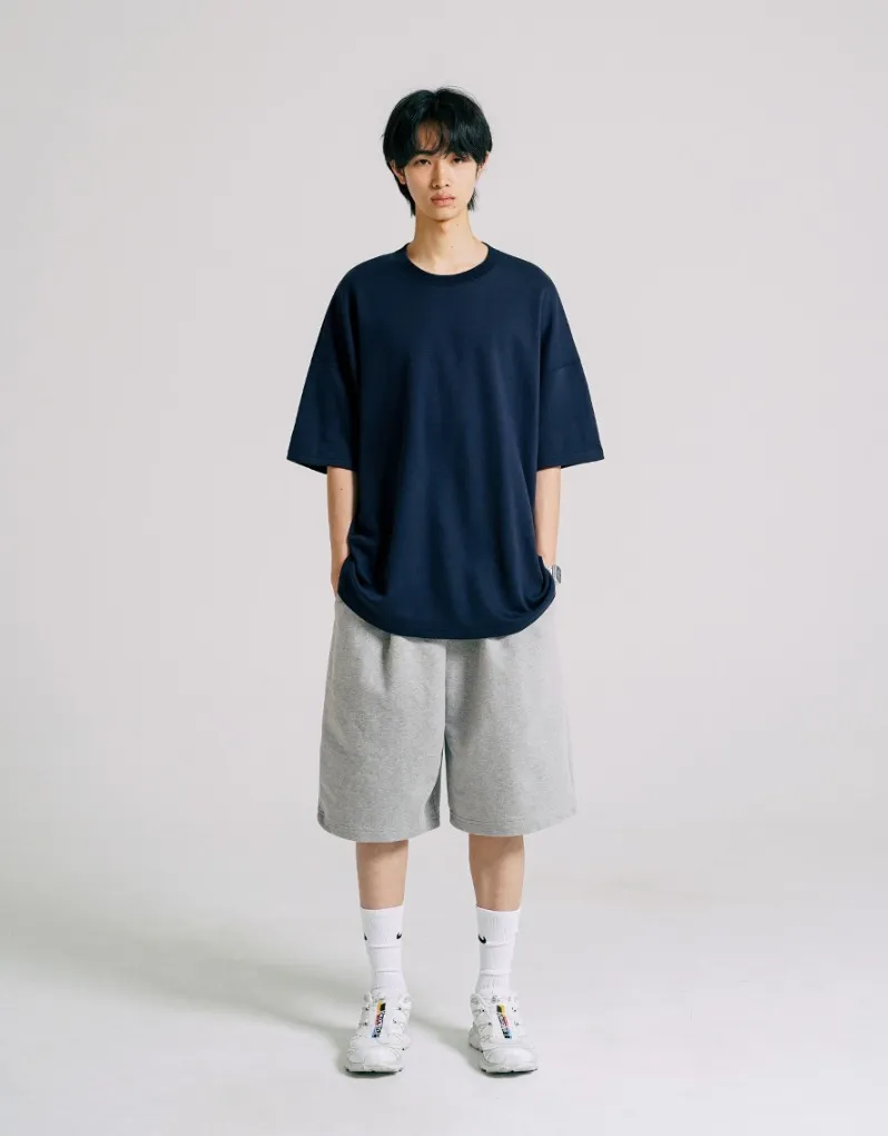 Jemut  |[JEMUT]★BRIGHT OVERFIT SHORT T-SHIRT