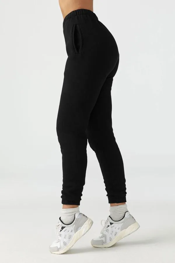 Joah Brown Empire Jogger Sweatpant Black