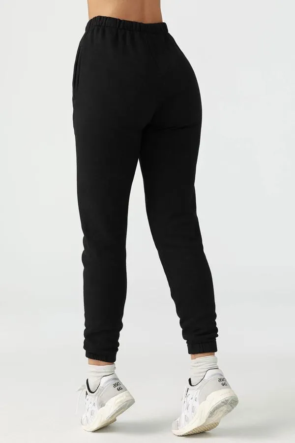 Joah Brown Empire Jogger Sweatpant Black