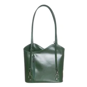 Joy - Shopper da Donna Verde In Vera Pelle