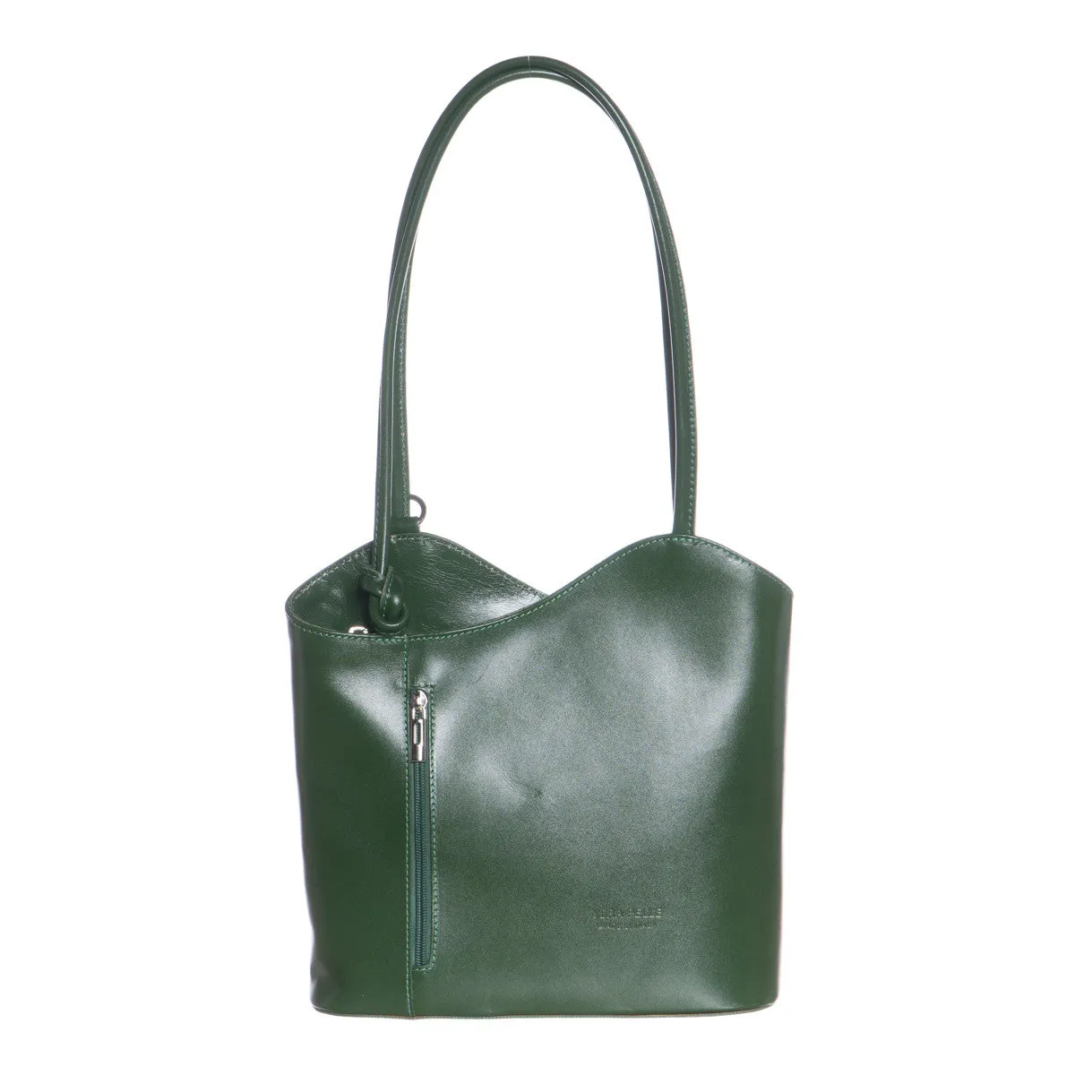 Joy - Shopper da Donna Verde In Vera Pelle