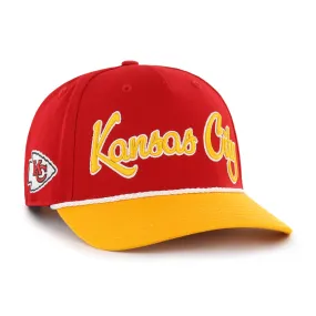 KANSAS CITY CHIEFS OVERHAND SCRIPT TWO TONE '47 MVP DV