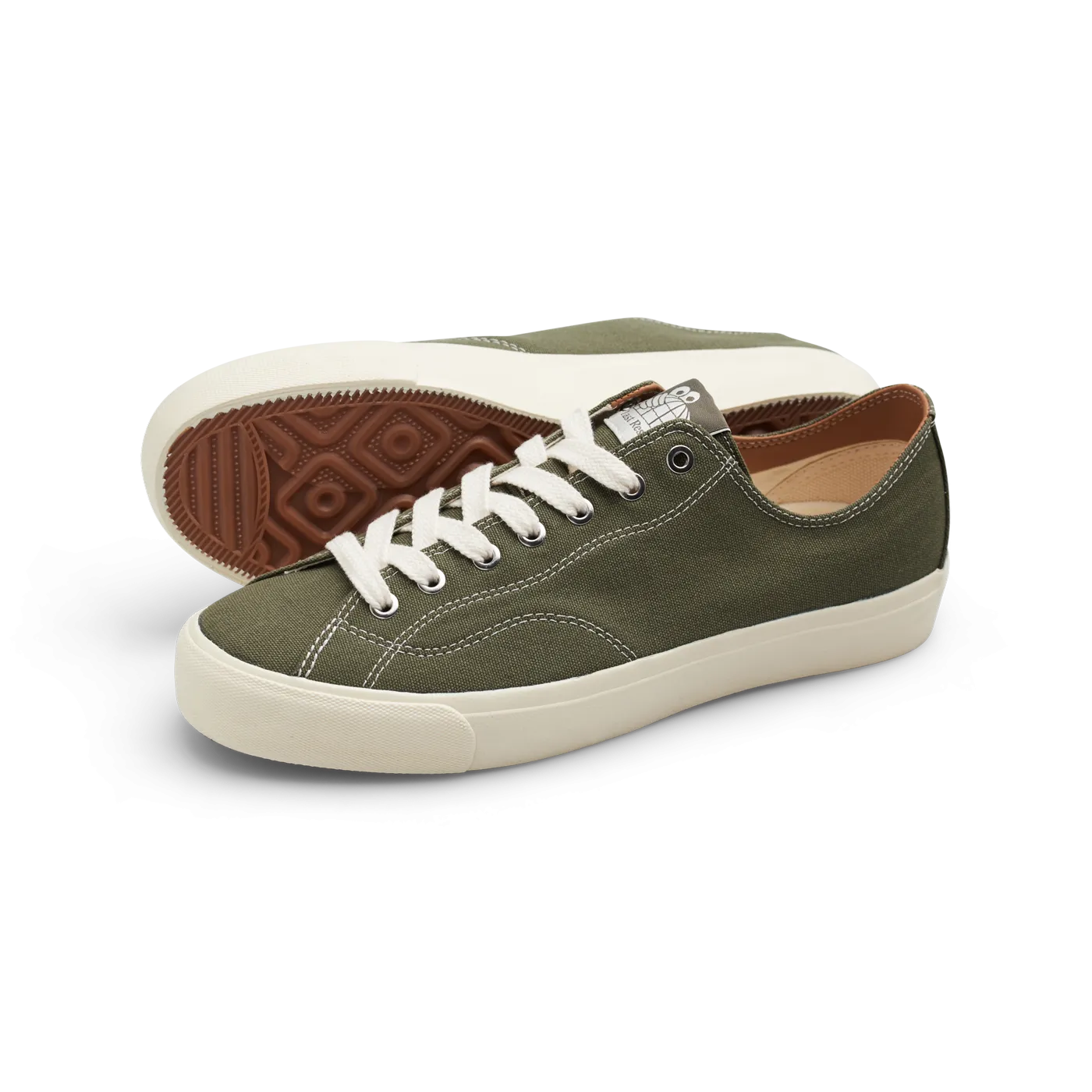 Last Resort AB VM003 Low Canvas Burnt Olive/White