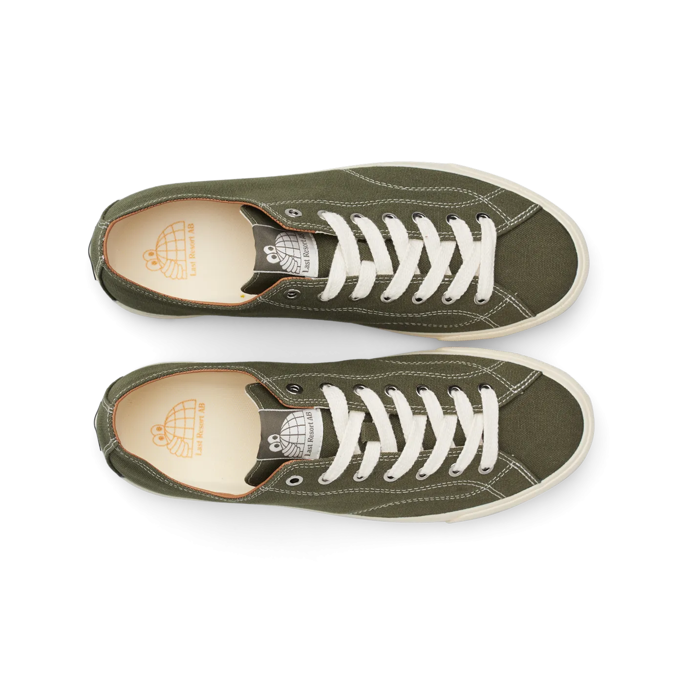 Last Resort AB VM003 Low Canvas Burnt Olive/White