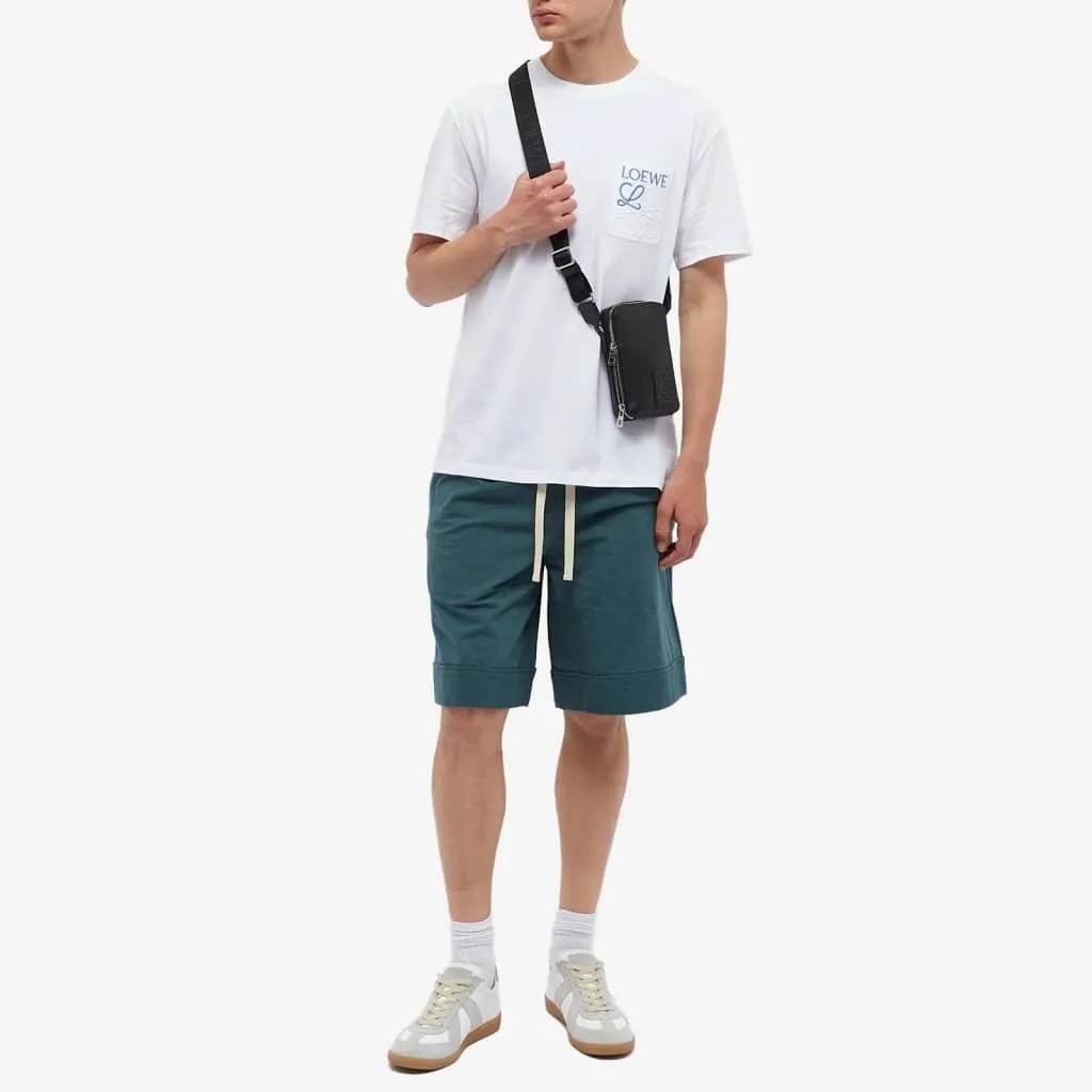 LOEWE  |Crew Neck Unisex Street Style Plain Cotton Short Sleeves