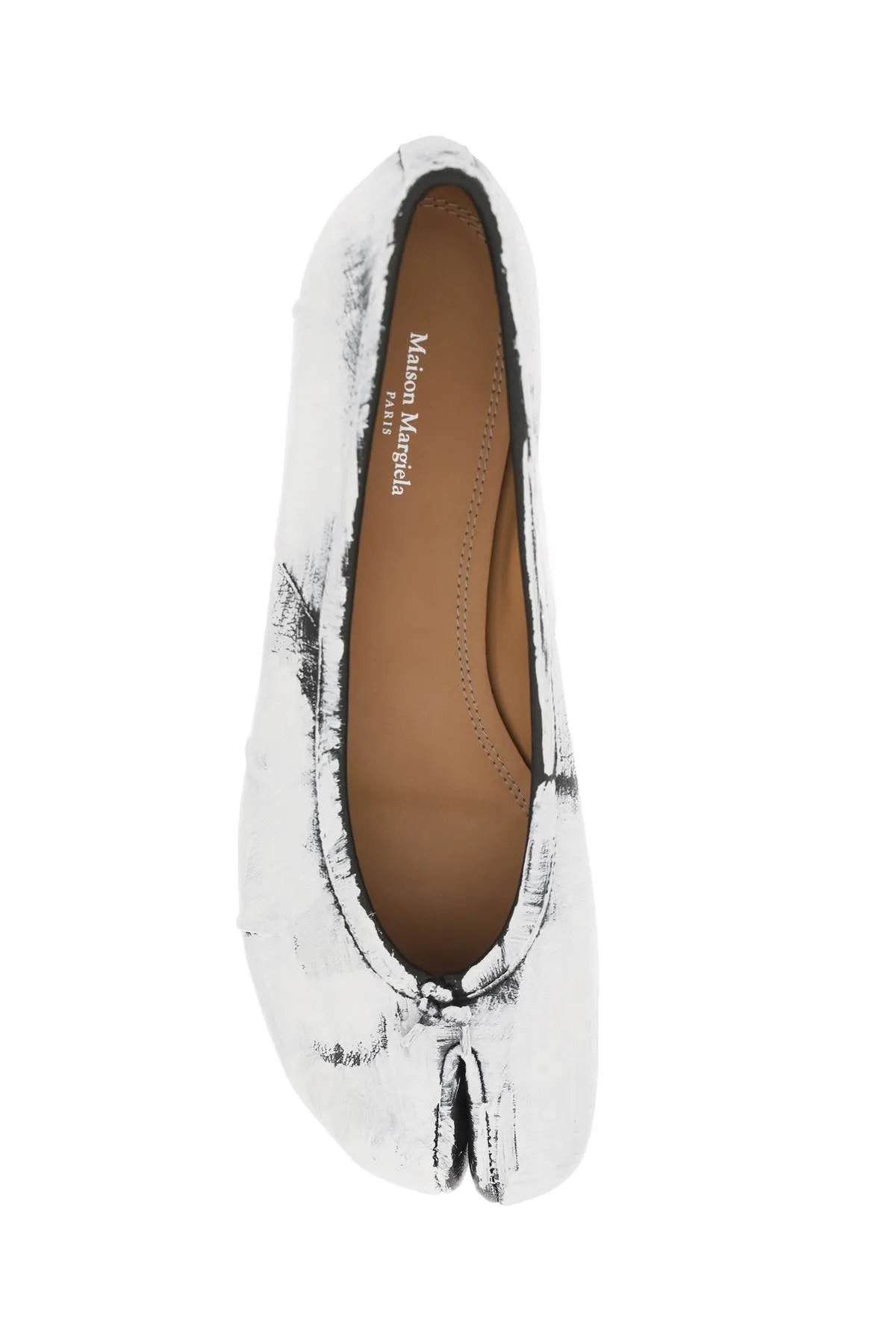 Maison Margiela Tabi New Ballet Flats   White